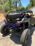 Alpine Designs Over Bed Spare Tire Mount For Polaris RZR