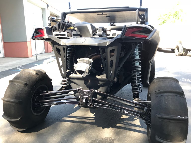 Can-Am X3 Max Roto pax Fuel can mount