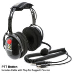 FHS Over-The-Head Fire Safety Industrial Headset