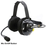 FHS Behind-The-Head Fire Safety Industrial Headset