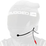 NASCAR 3C Wired Open Face Helmet Kit with M102 Military Mic