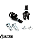 Kryptonite UTV Death Grip Inner Tie Rod Clevis Kit for Shock Therapy Steering Rack