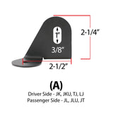 Antenna Mount for Jeep Wrangler TJ, LJ, JK, JL and Gladiator JT