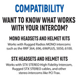 Rear Seat Expansion Kit with Helmet Kits or Headsets