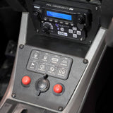 Lower Accessory Panel for Polaris Polaris RZR PRO XP, RZR Turbo R, and RZR PRO R Dash Mount Radio and Intercom