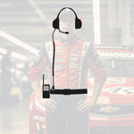 NASCAR and IMSA Racing Communication System for Driver and Crew Chief