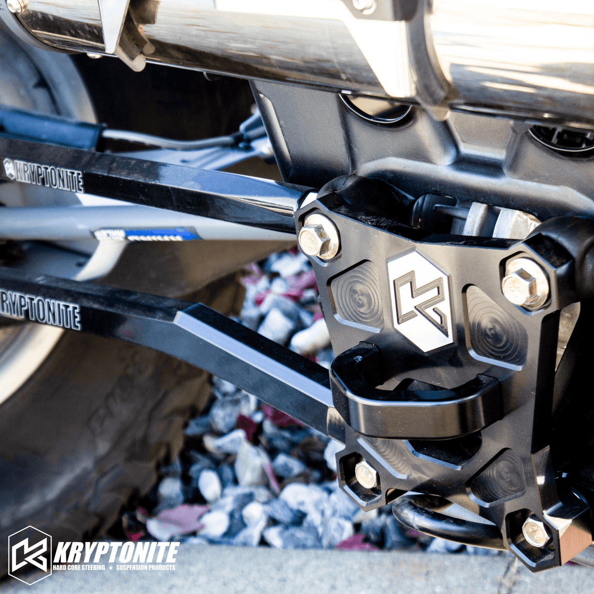 Kryptonite Polaris RZR Death Grip Rear Radius Plate 2014-2023 XP