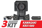 2020-2023 Kawasaki KRX1000 2-Seater 3-Speaker Kicker Audio-Kit