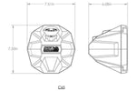 2006-2022 Polaris Ranger Cage Mount 6.5" Speaker Pods