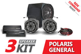 2016-2020 Polaris General Kicker 3-Speaker Plug-&-Play System for Ride Command