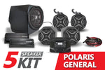 2016-2022 Polaris General Complete SSV Works 5-Speaker Plug-&-Play System