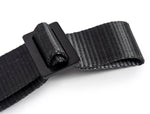 Speed Strap 2" HD 3-POINT SPARE TIRE HOLD DOWN LOOPED ENDS, BLACK