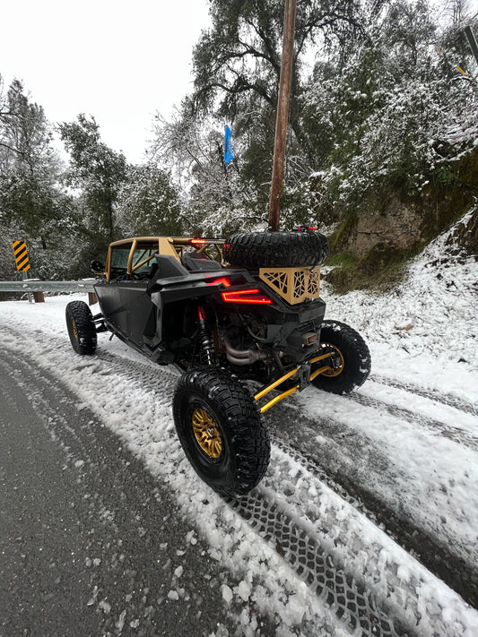 Alpine Designs Spare Tire Carrier for RZR Pro XP, PRO R, and Turbo R Models
