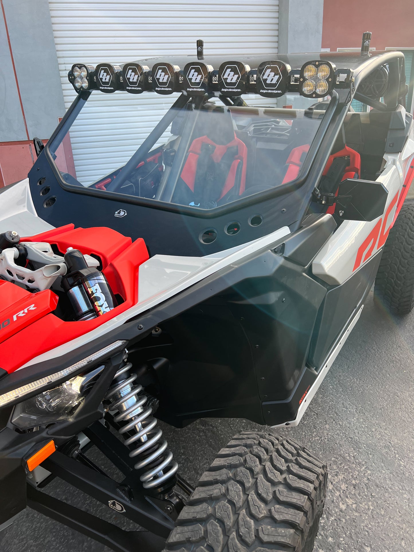 Alpine Designs Front Glass Windshield for Can-Am Maverick X3