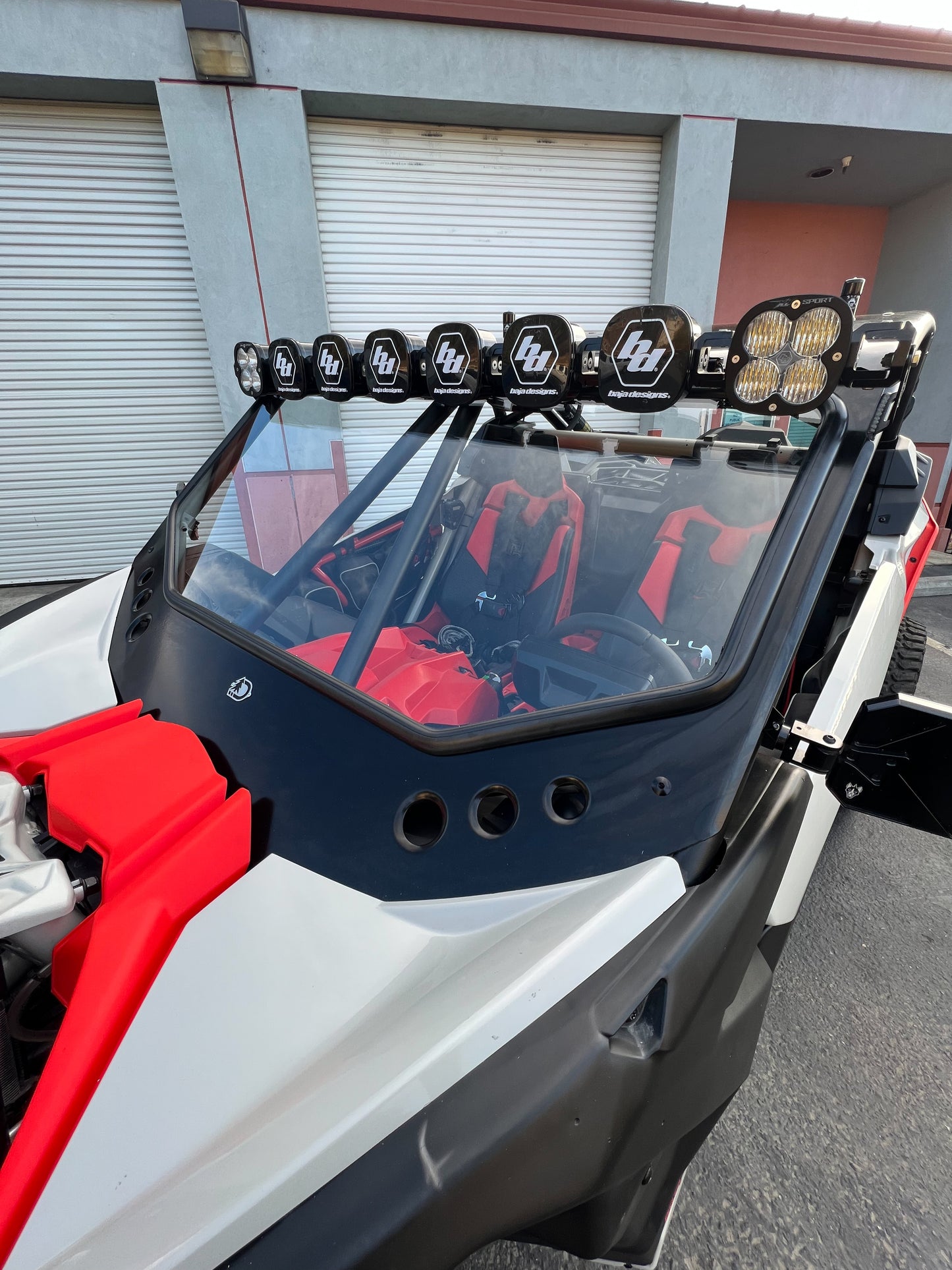Alpine Designs Front Glass Windshield for Can-Am Maverick X3