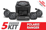 2018-2023 Polaris Ranger XP1000 5-Speaker SSV Audio System for Ride Command