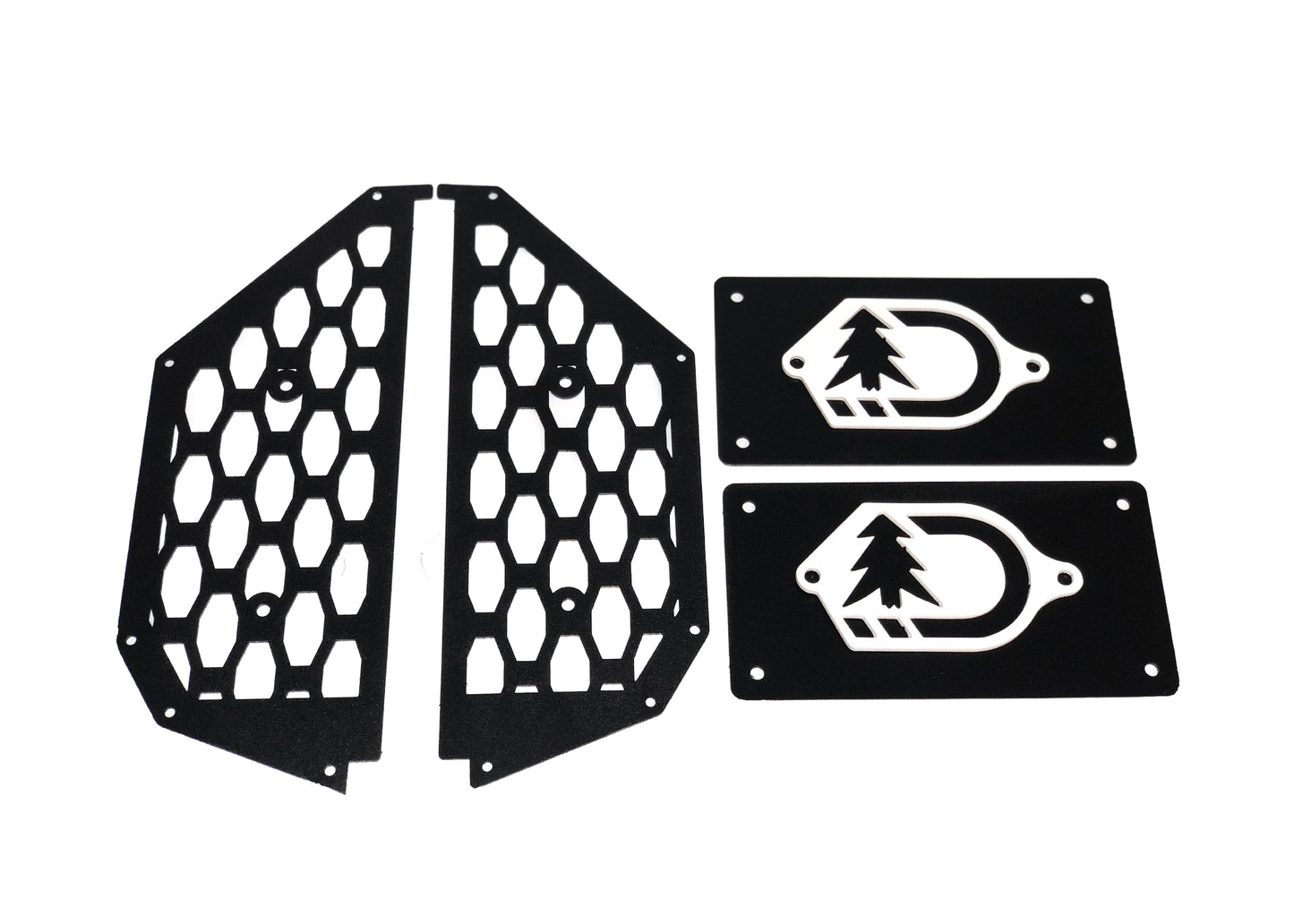 Alpine Designs Kawasaki KRX Intake and Belt Vent Delete Relocation Kit