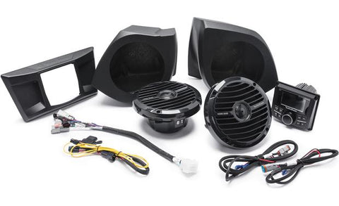 Rockford Fosgate Stage 2  Stereo and Front Speaker Kit for select YXZ® models
