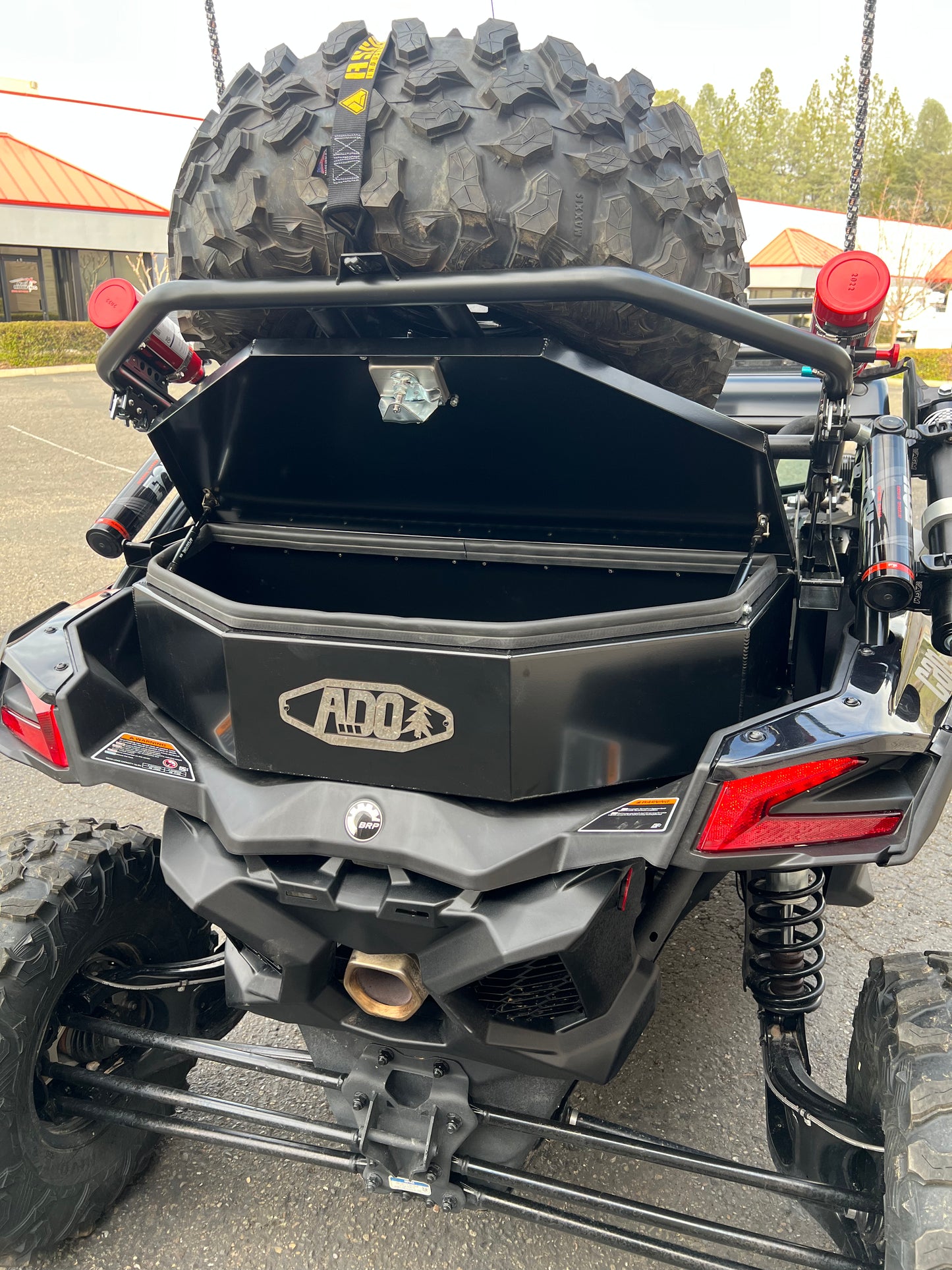 Can-Am X3 Rear Storage box