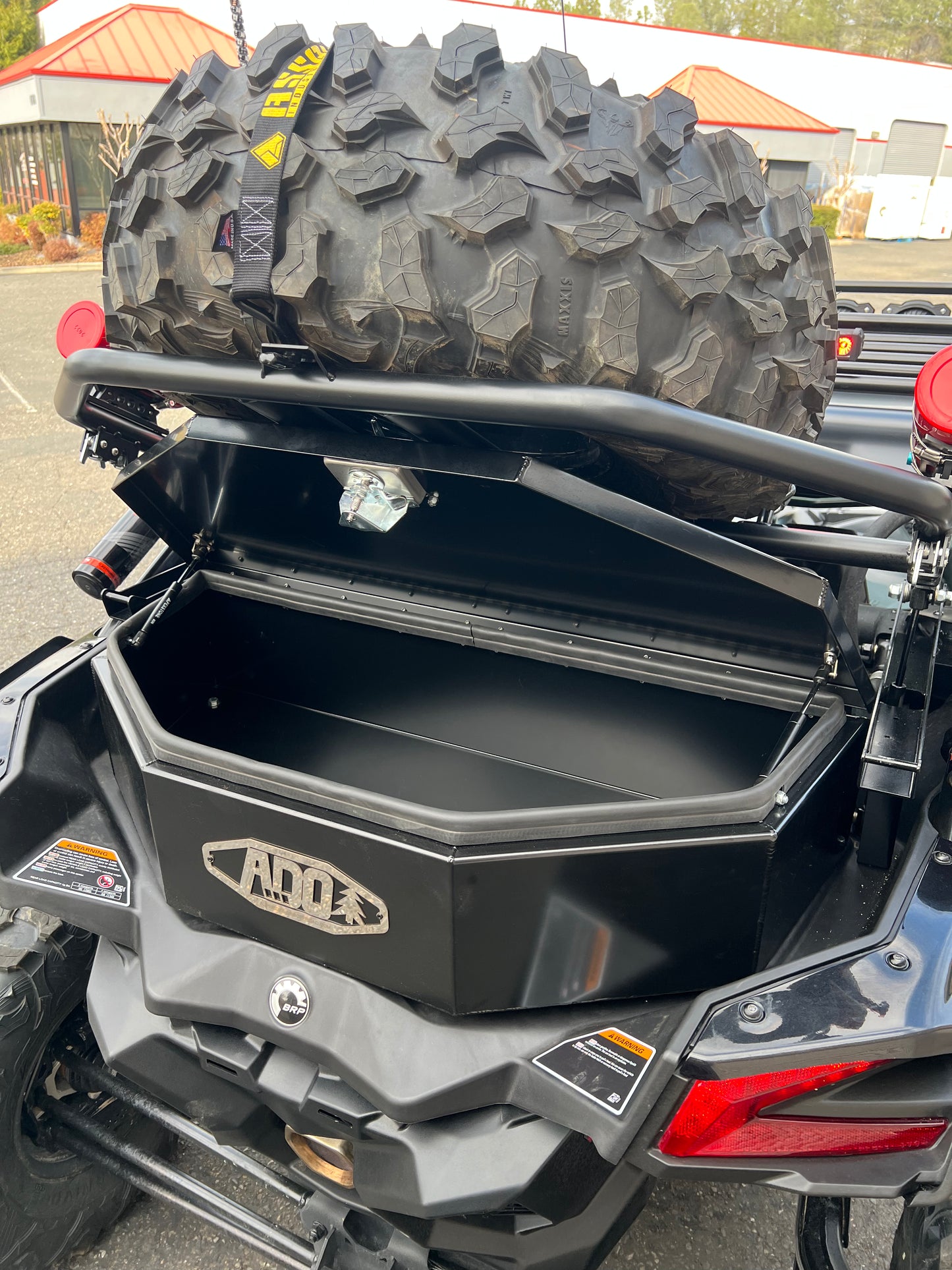Can-Am X3 Rear Storage box